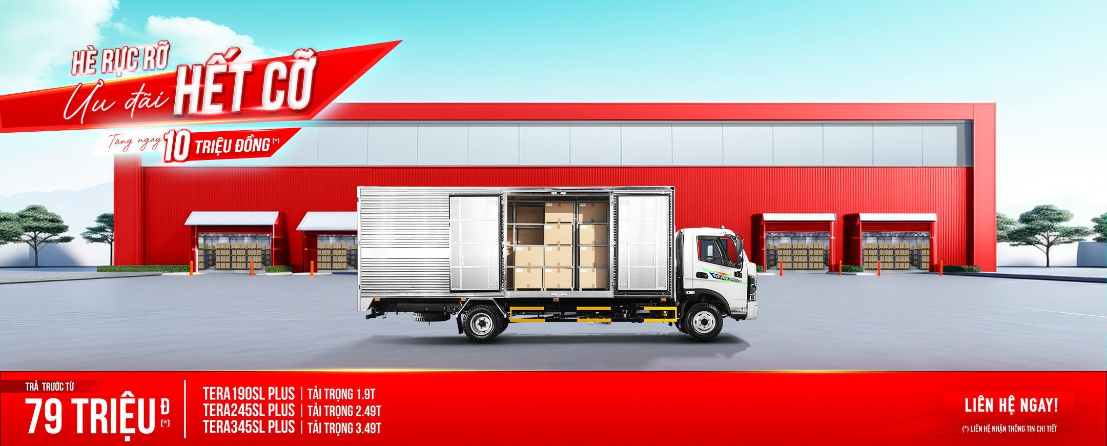 TẶNG NGAY 10 TRIỆU KHI CHỐT TẢI NHẸ THÙNG DÀI 6,3 MÉT