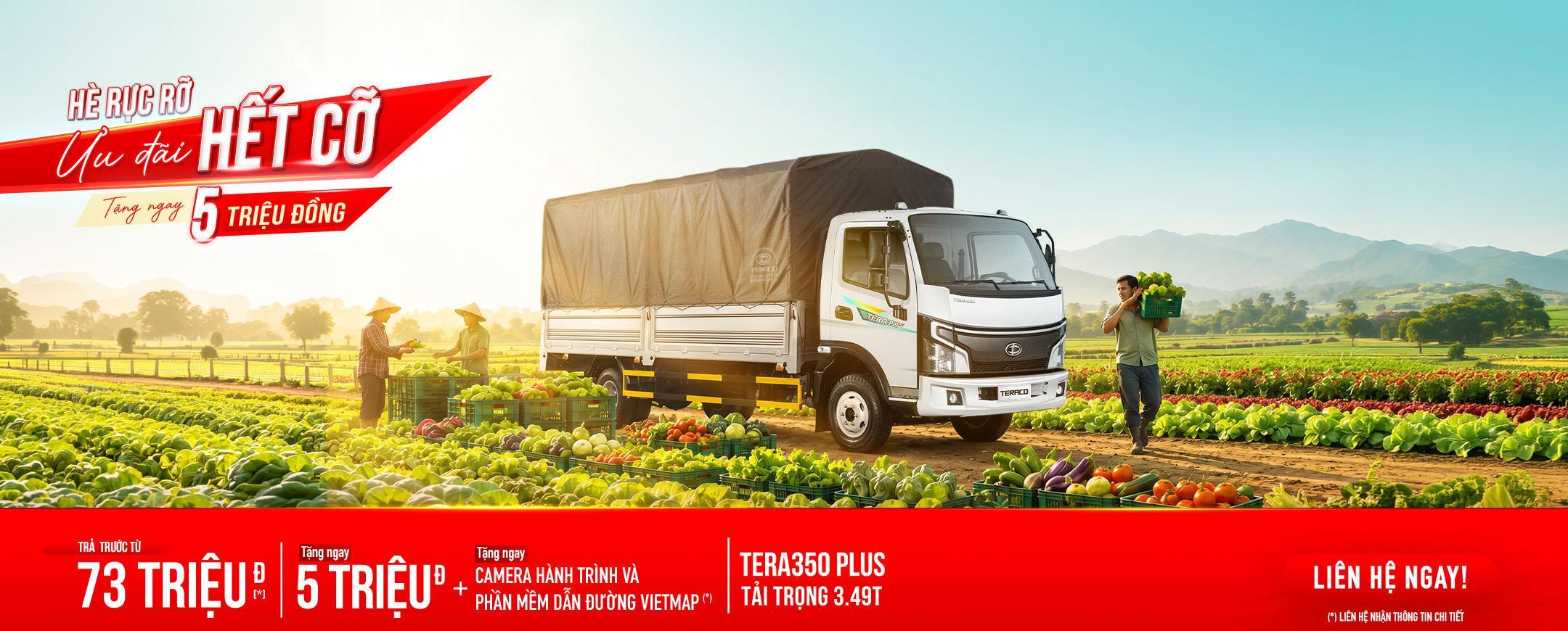 TOP 5 LÝ DO LỰA CHỌN TERA350 PLUS ĐỂ VẬN TẢI LIÊN TỈNH