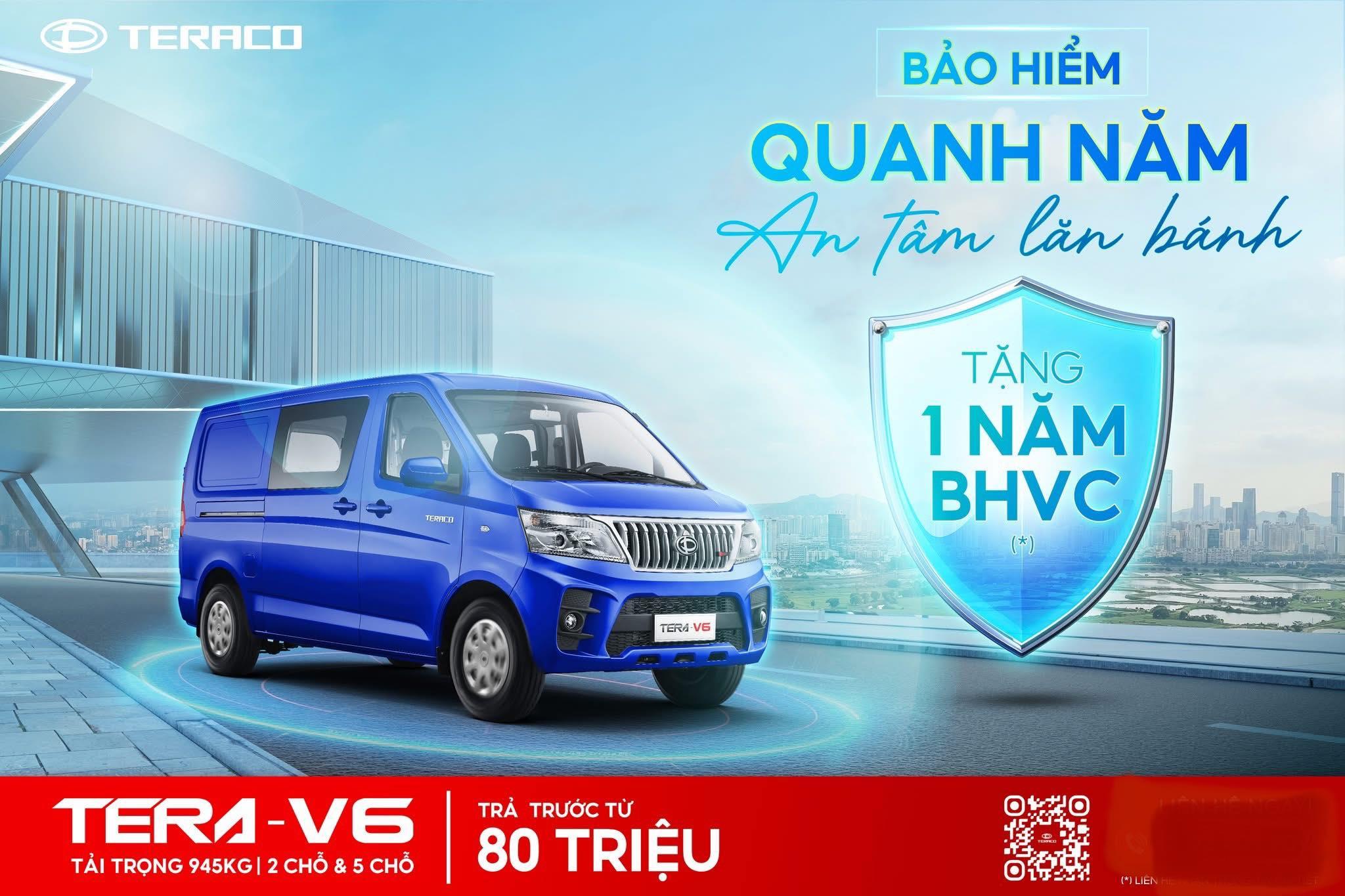 TERA-V6 – TẶNG 01 NĂM BHVC - TRẢ TRƯỚC TỪ 80 TRIỆU ĐỒNG - 0905.505.996